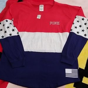 NWT PINK bling long sleeve